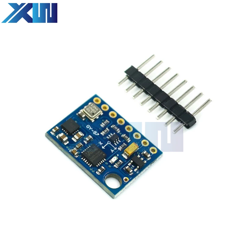 GY-87 I2C/IIC 10DOF MPU6050 HMC5883L BMP180 Sensor Board Module GY87 For Arduino 5V Power Built-in Filters High Accurancy