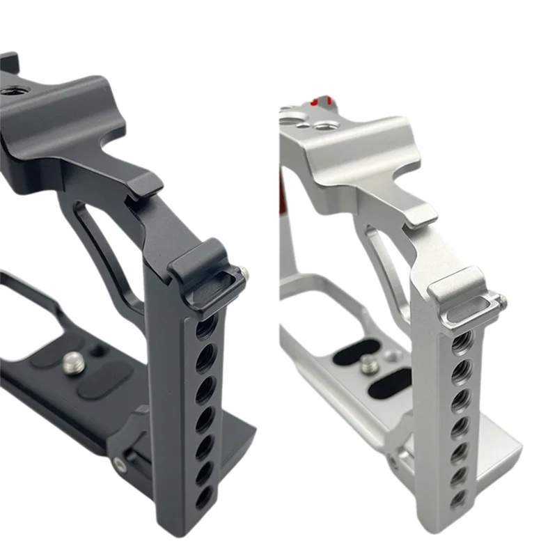 REPLA-Wood Handle Aluminum Alloy Camera Cage Stabilizer Rig For Nikon ZFC Cameras