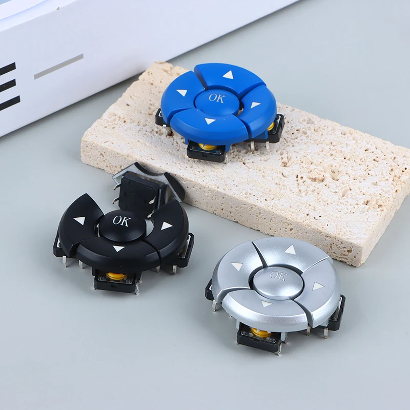 1set A14 cap 5 way Direction Combination Switch B3F-4055 Keycaps with Arrow OK Button SMD Micro Tactile Tact Taster 3.5cm