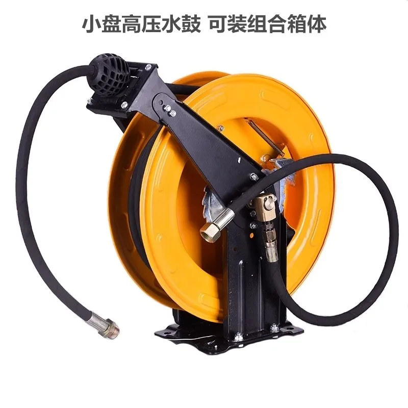 Hogedruk automatische terugspoelslanghaspel – anti-burst slang voor wasmachine en luchtpistool