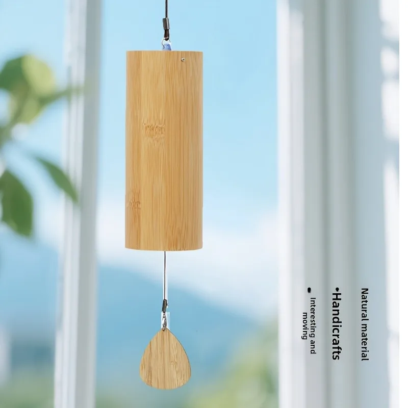 1pc Musical Notes Chords Wind Chime Sophisticated Meditation Wind Chime Hanging Ornaments Crafts Room Garden Decorations Gift