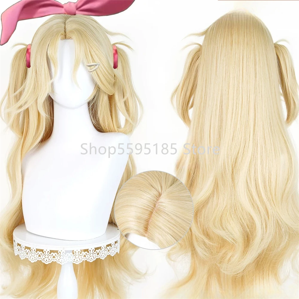 Dorothy Cosplay Wig 90cm Golden Heat Resistant Wigs For Hallowmas Egg Party Role Play