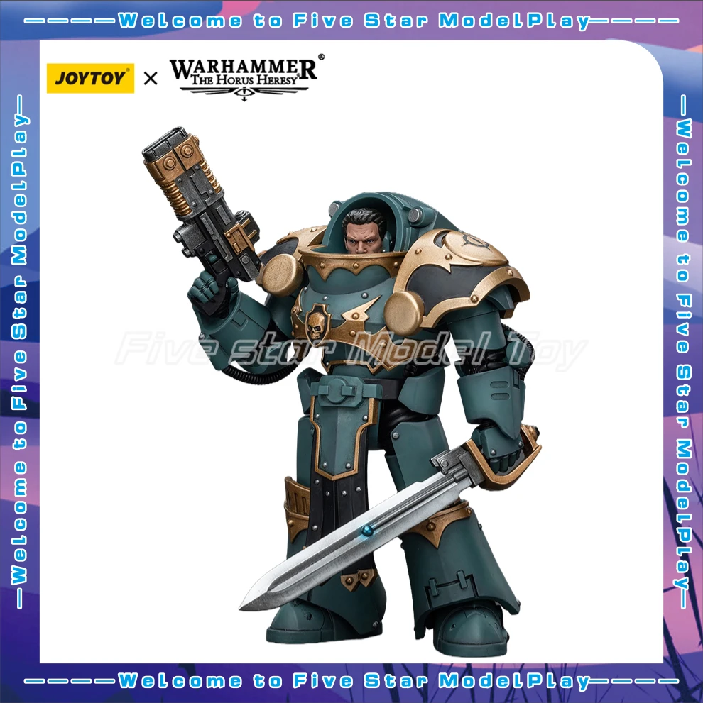 

【FS】 JOYTOY Warhammer 40K Sons of Horus Tartaros Terminator Squad 1/18 Коллекционные фигурки-модели, игрушки, подарки