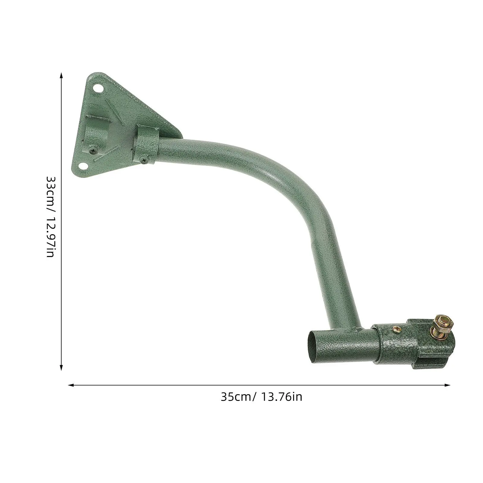 1Set Heavy Duty Wall Fan Mounting Bracket Iron Curved Base Stable Universal Fan Supply Wall Fans Rack Mounting Bracket