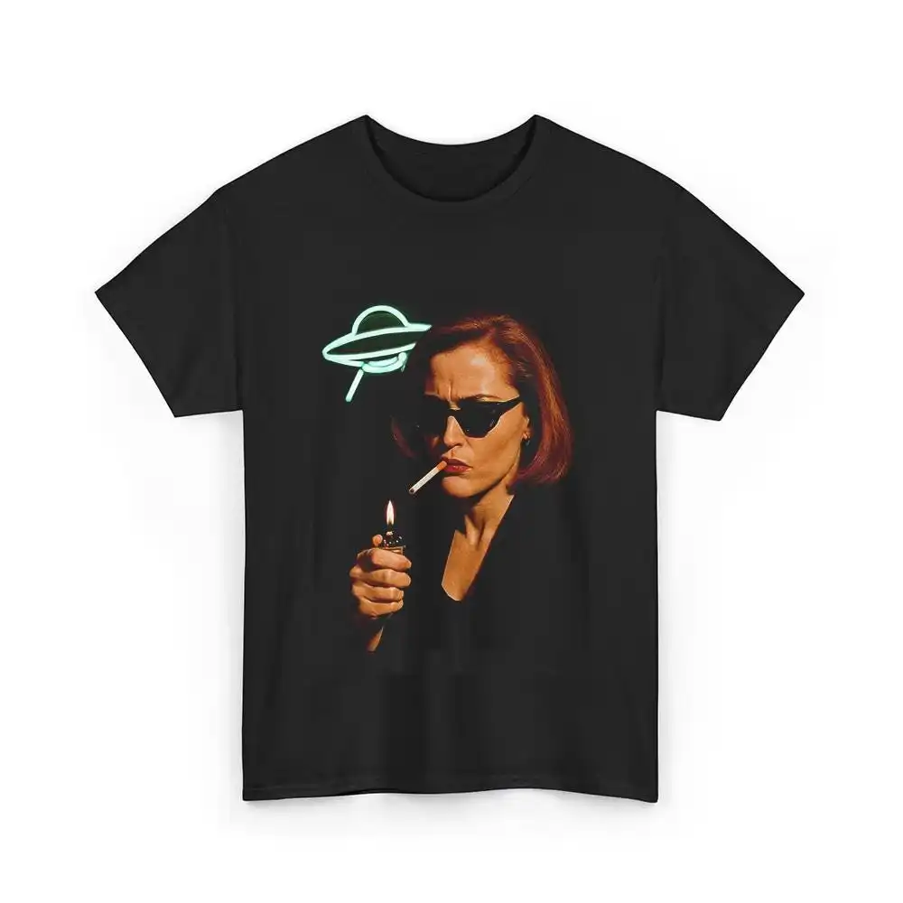 Smoking Dana Tee, The X-Files sweatshirt, Dana Scully funny shirt