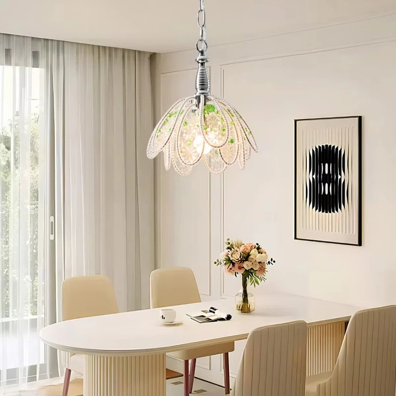 

The new wrought iron crystal bedside chandelier mini chandelier is suitable for bedroom hotel home decoration