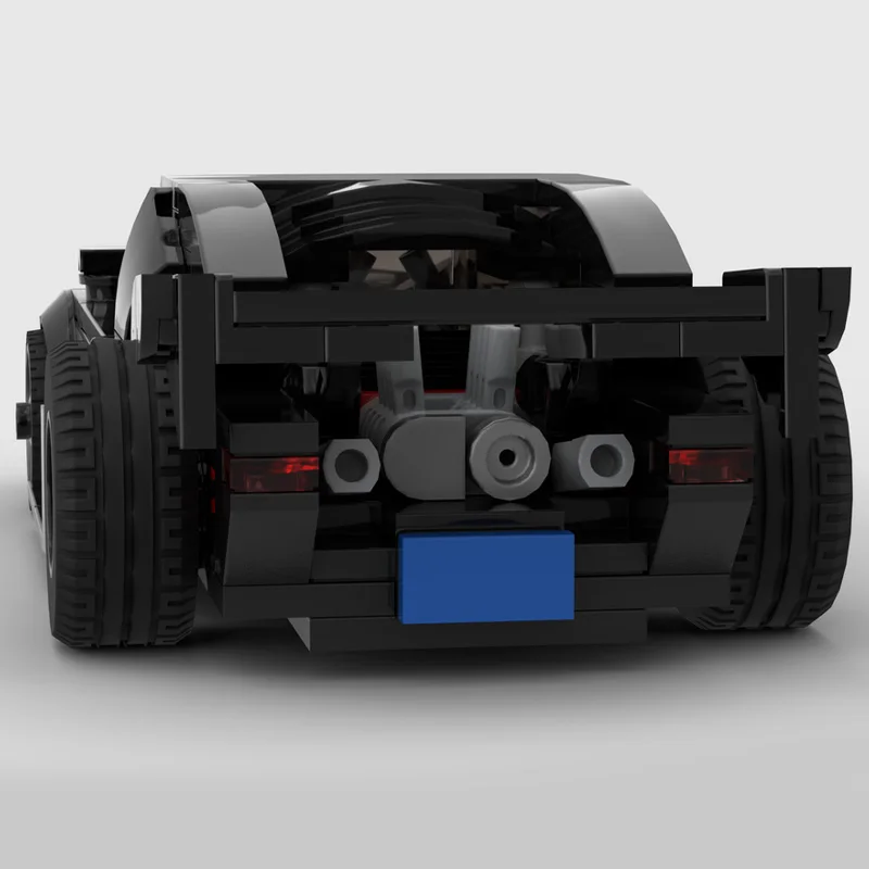 330 قطعة سرعة Hypercar 1982 بونتياك فايربيرد ترانس آم كيت بايكس الذروة MOC تخصيص وحدات بناء لتقوم بها بنفسك لعبة عيد الميلاد هدية #5