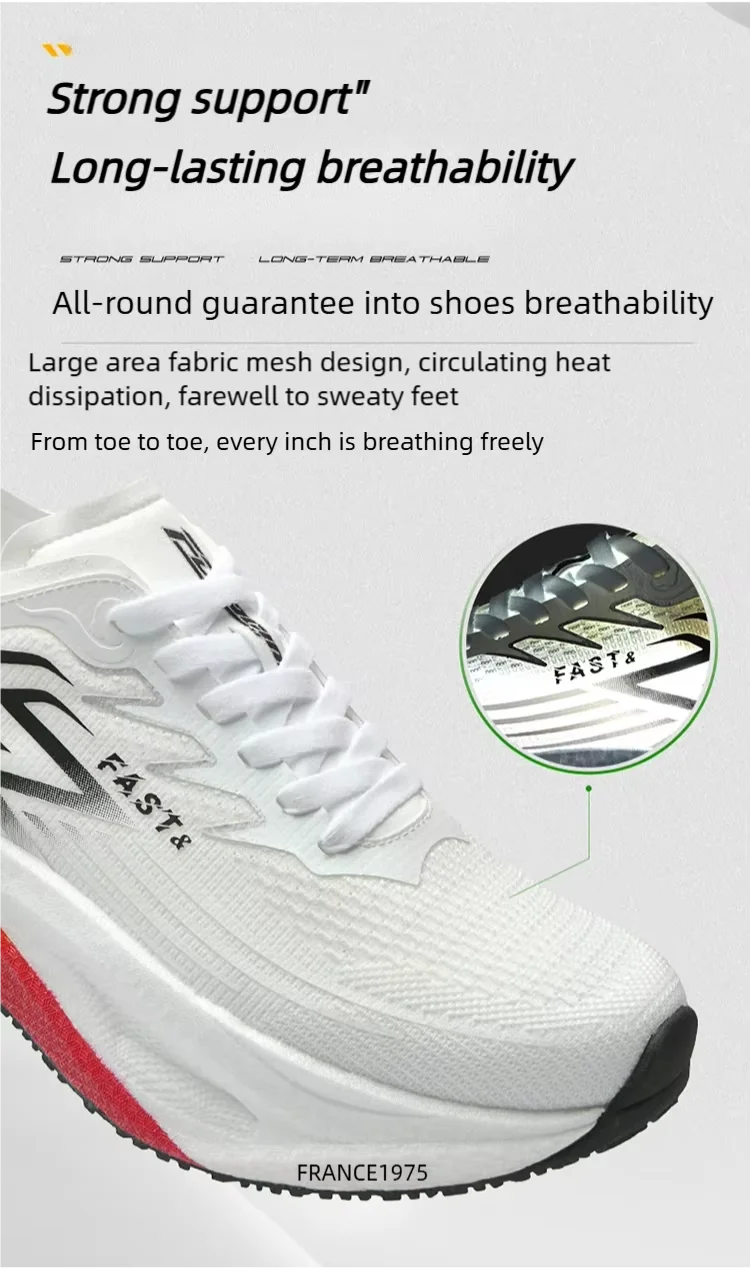 Herren-Sneaker, stilvoll, atmungsaktiv, mit Mesh-Material, bequem, blaue Sneaker, rutschfest, für Freizeitaktivitäten im Freien, Laufschuhe für Herren. – Detail 5