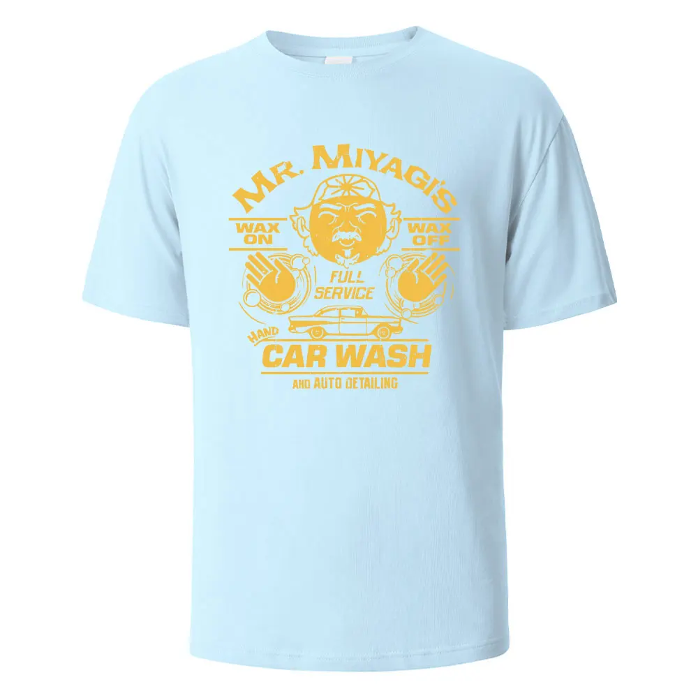 メンズプリント Tシャツ Mr.Miyagis 面白いグラフィック半袖 Tシャツ男性女性夏のファッションカジュアルトップス