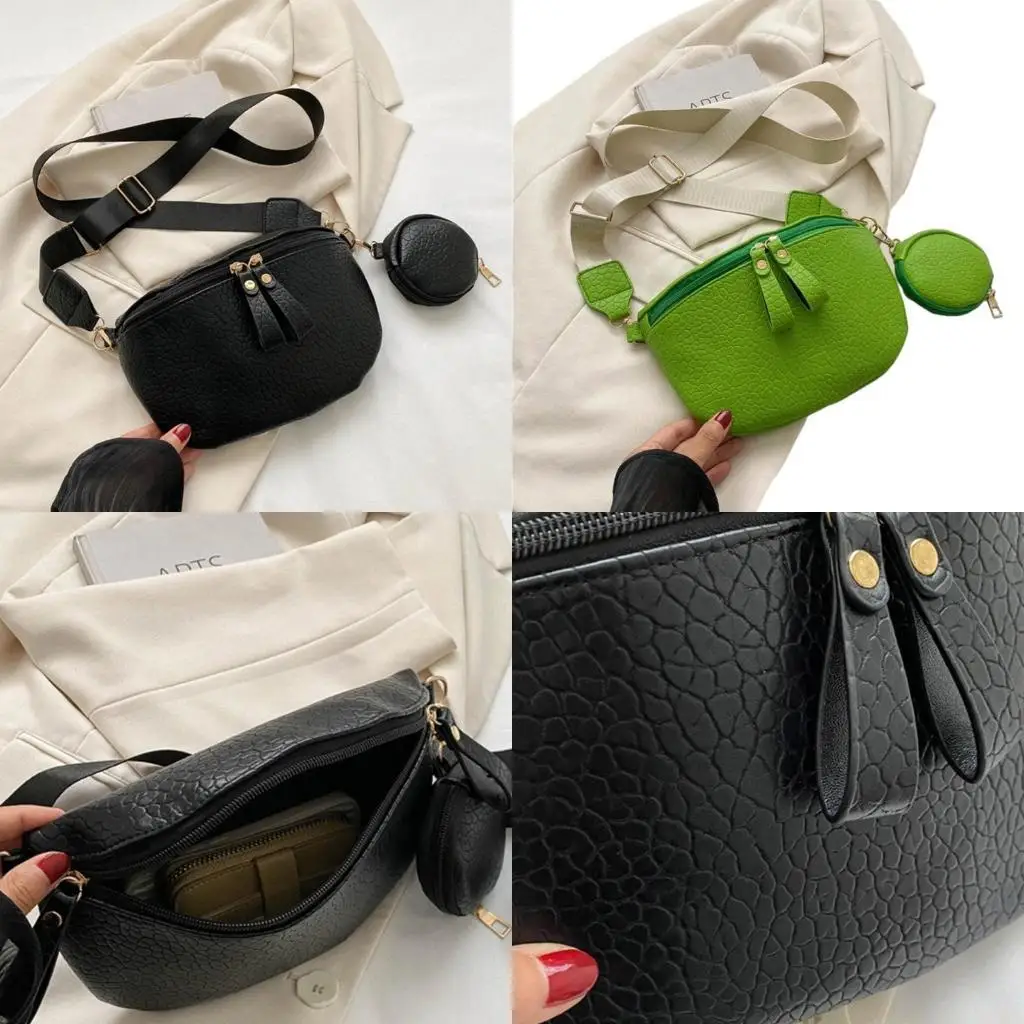 

X90d мешки на плечах с маленьким кошельком сплошной цвет мешков с поперечным телом пакет фанни