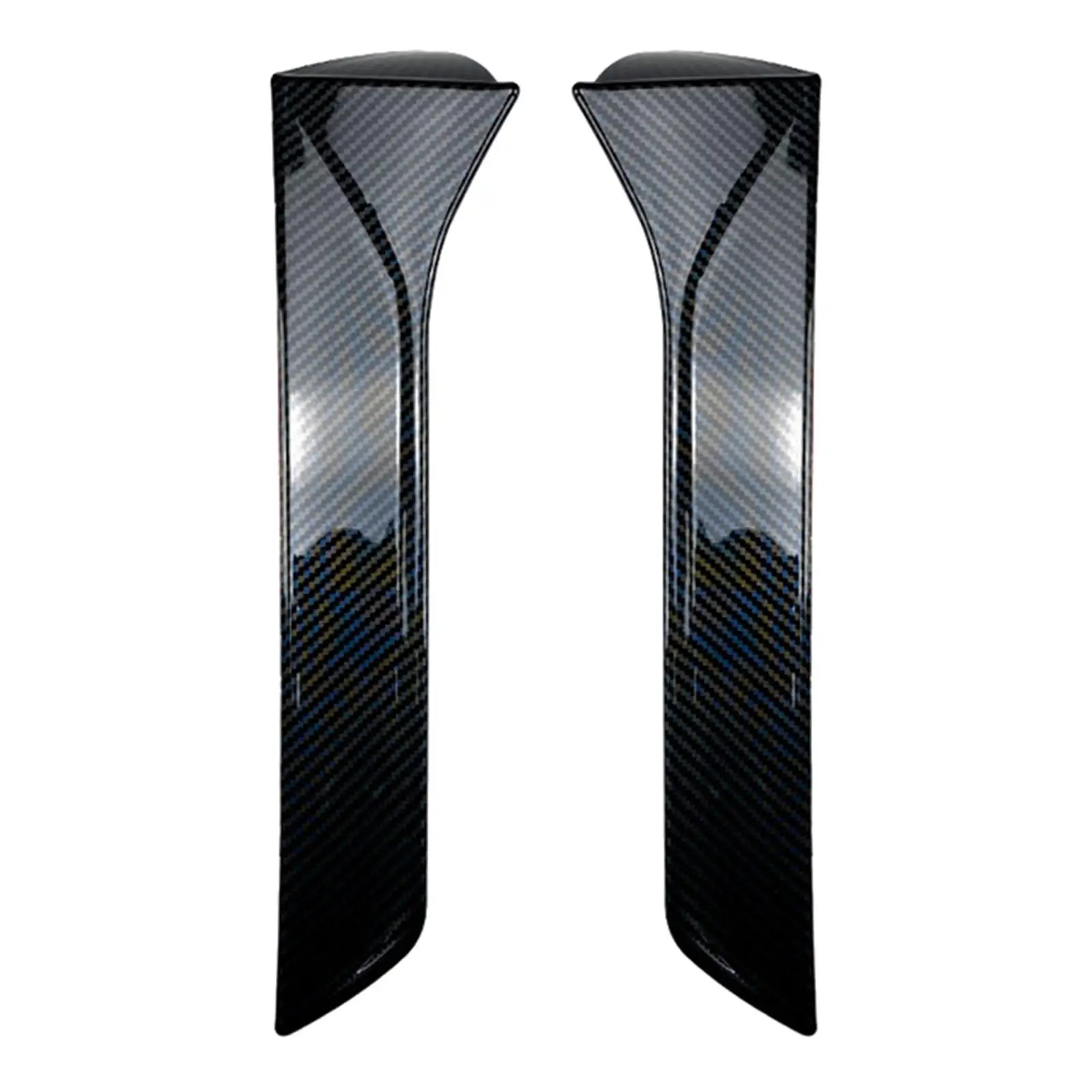 2x Car Window Side Spoiler Exterior Decoration Rear for Seat Leon 5F FR