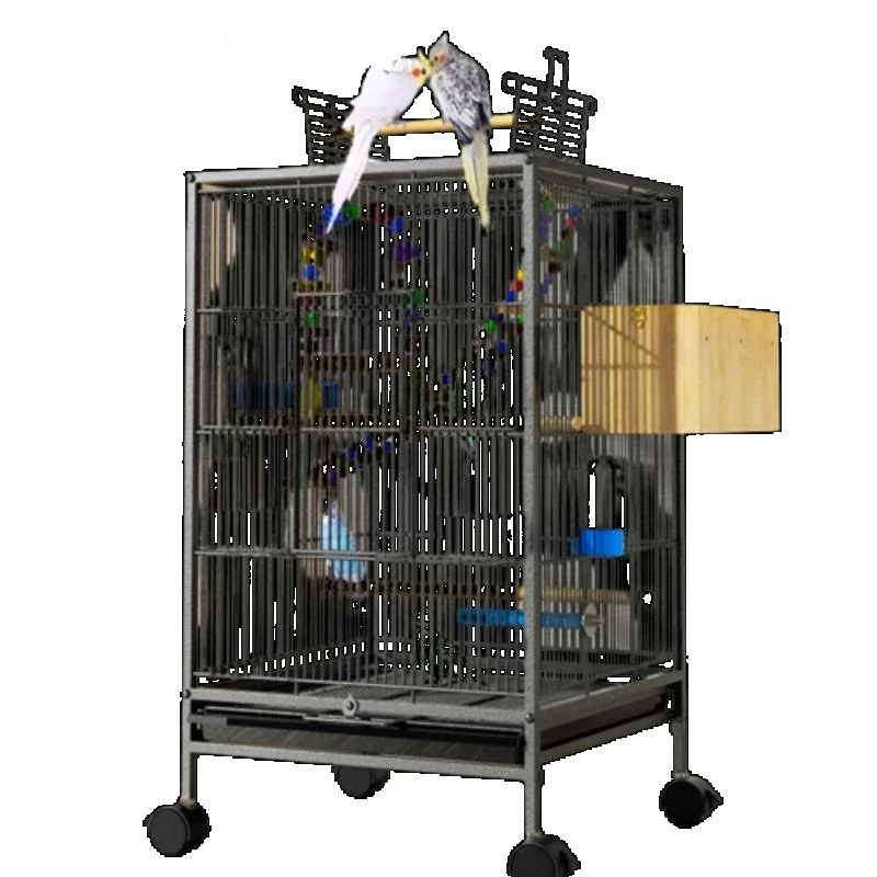 Luxury Large Outdoors Bird Cages Budgie Canary Household Special Metal Park Breeding Vogelhaus Pet Products