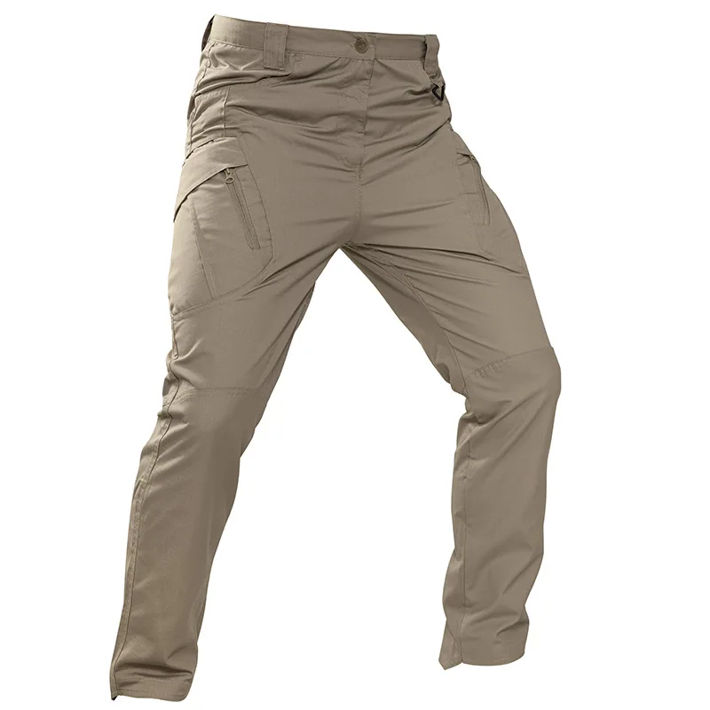 IX9 Tactical Overalls Training Pants Commuting Wear-resistant Scratch-resistant Waterproof Multi-pocket Outdoor Four Seasons
