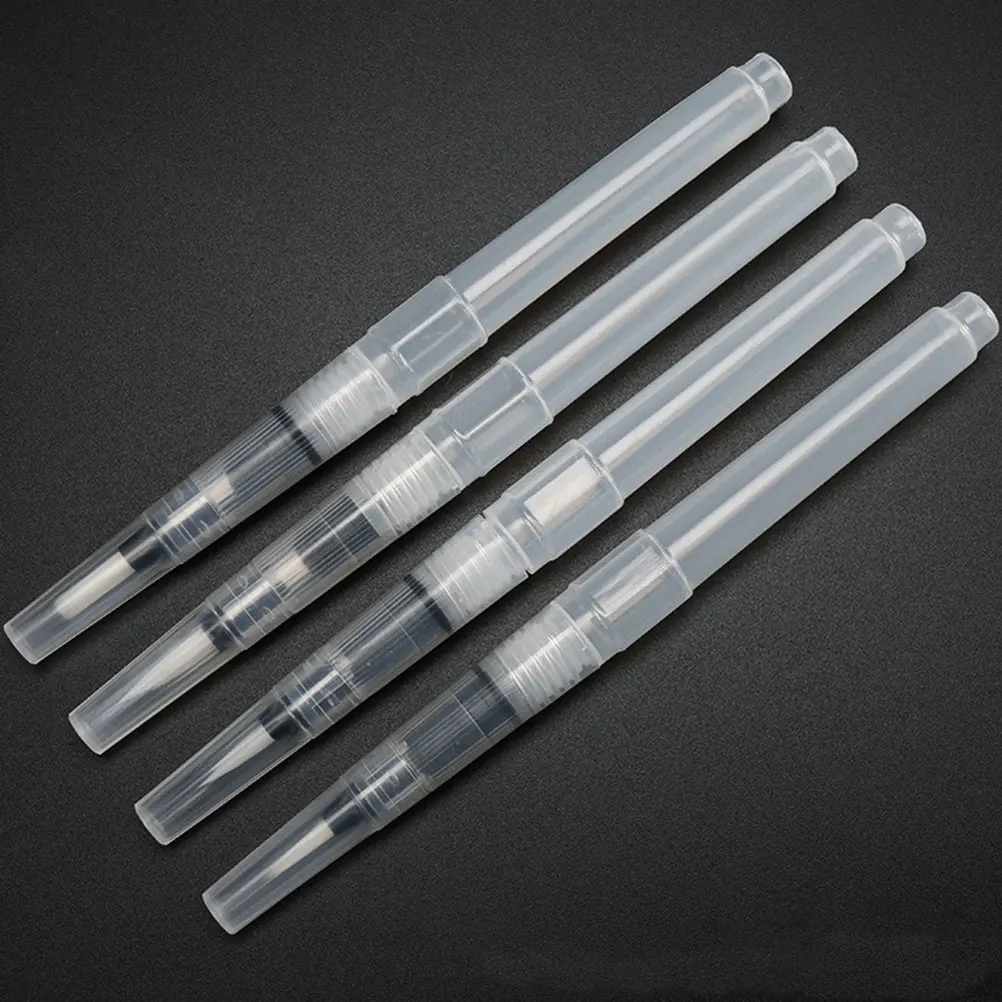 9 pcs Watercolor Pens Durable Nylon Ink Pen Set Tips Sensitive Lines Easy Clean Water Flow Control Supplies