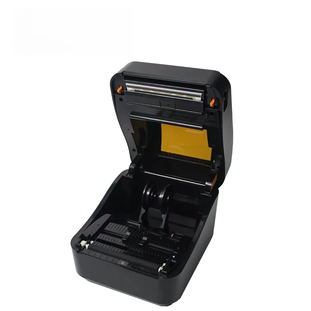 NEW 4x6 Shipping Label Printer With Big Paper Bin Waybill Inkless Thermal Sticker Printer