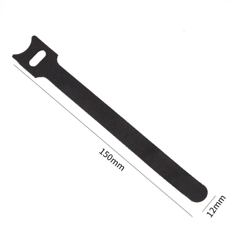 50pcs Releasable Cable Ties Colored Plastics Reusable Cable Ties Nylon Loop Wrap Zip Bundle Ties T-type Cable Tie Wire