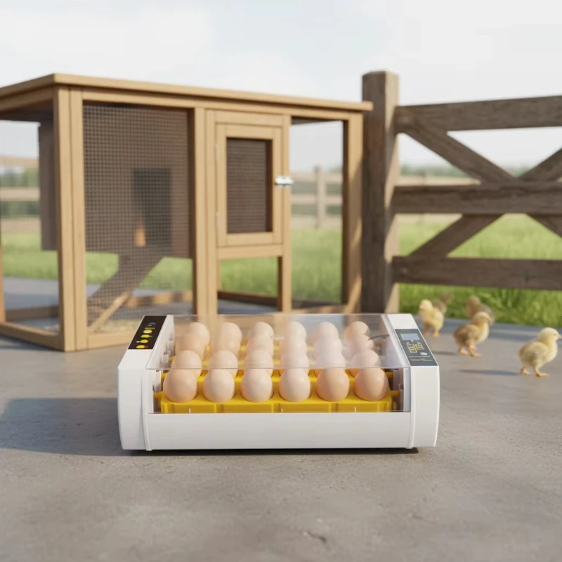 LED Egg Tray 24 Egg Incubator Accessories Automatic Poultry Egg Incubator