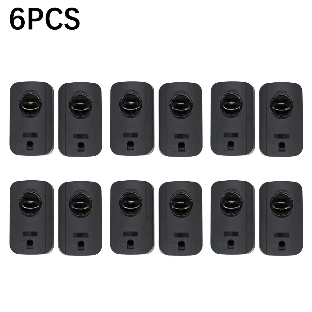 

6 шт. Водонепроницаемые активные фотоэлектрические инфракрасные датчики-барьеры с одним лучом для гаражных ворот, дверей, окон, охранной сигнализации