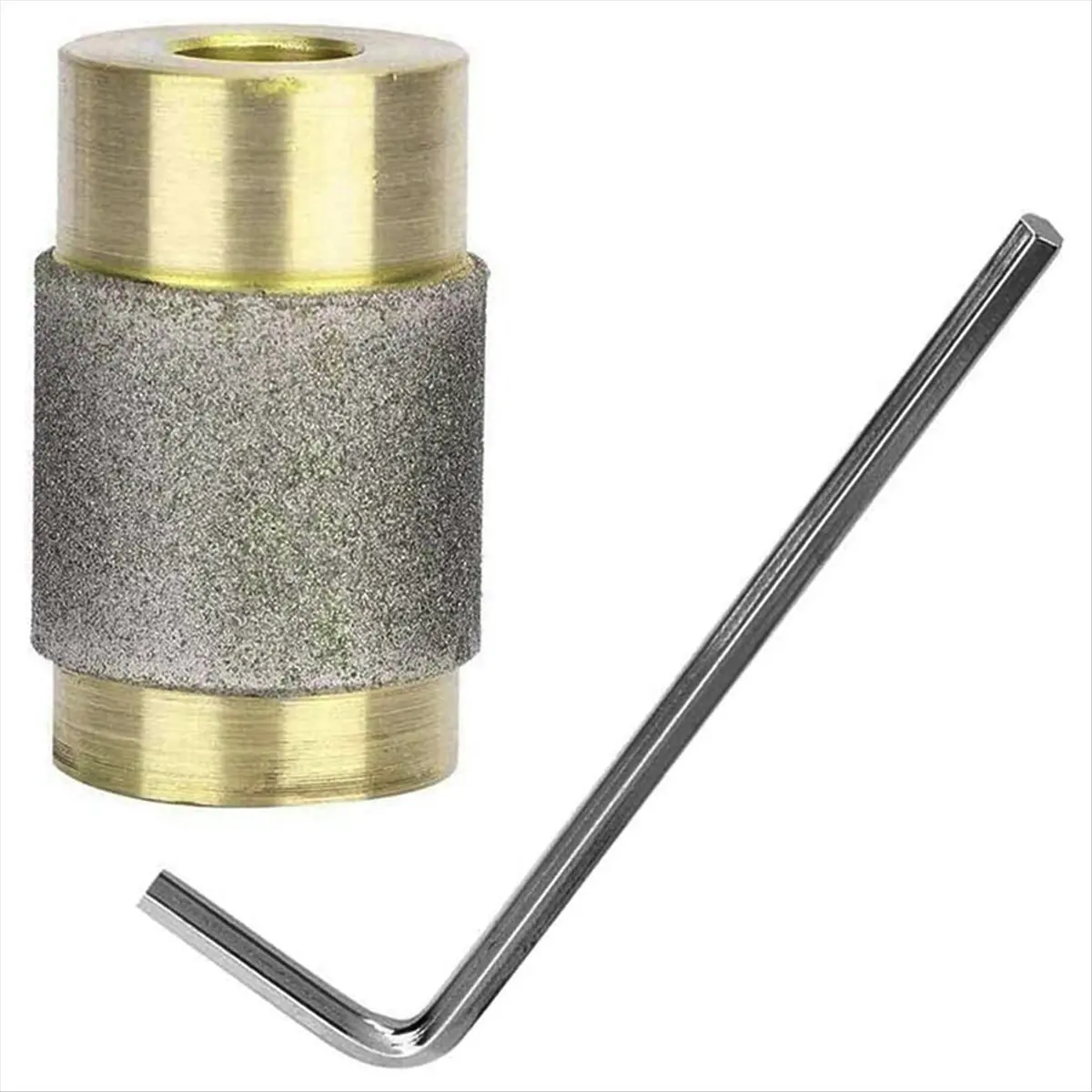 KSOL 3/4In Standard Fine Grinder Bits Grinding Wheel Stained Ceramic Glass Abrasive Tool (MCB34)