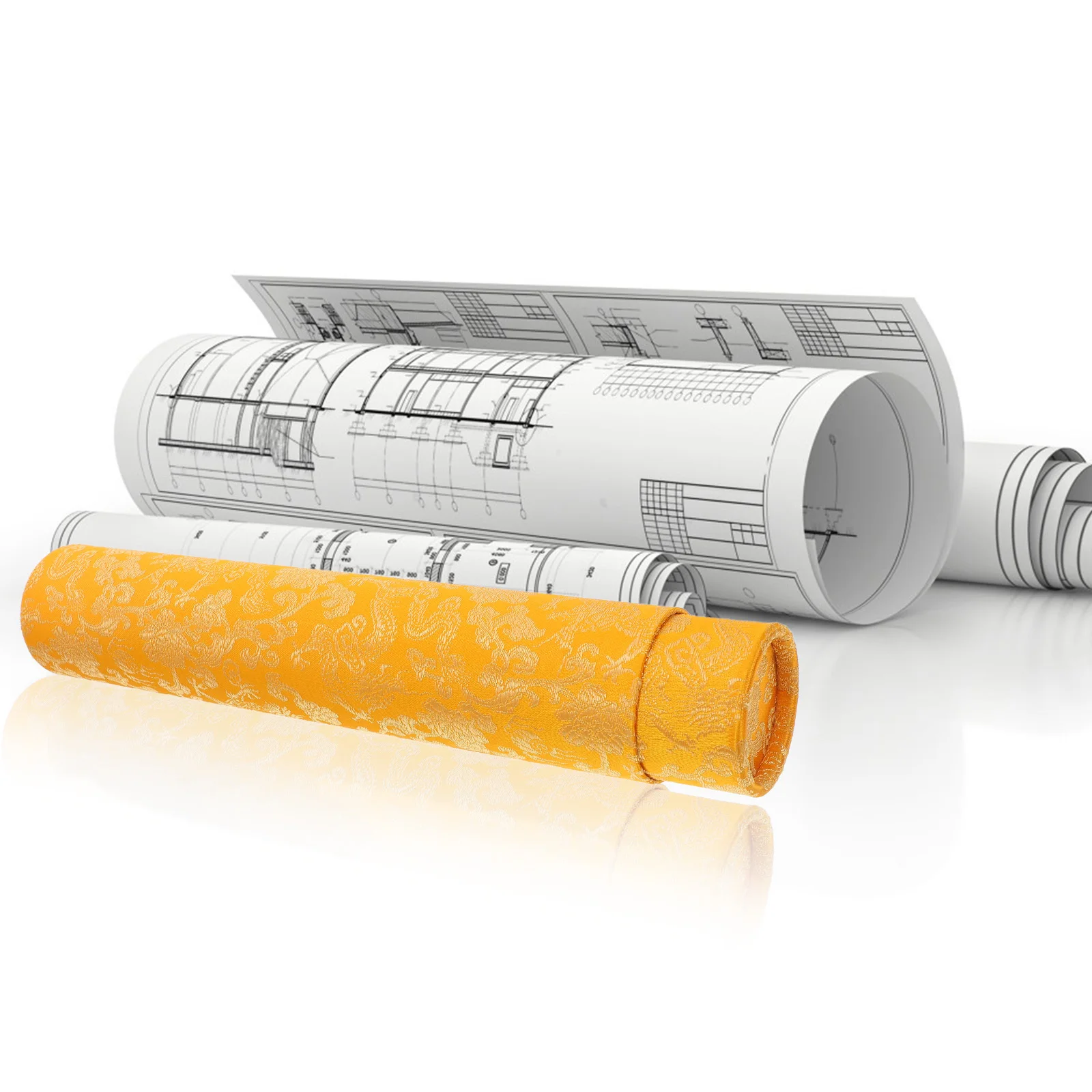 ملصق تصغير أنبوب تخزين قابل للتعديل للعمل الفني التمرير اللوحة وثائق أنبوب بريد قبعات صندوق الحاويات #5