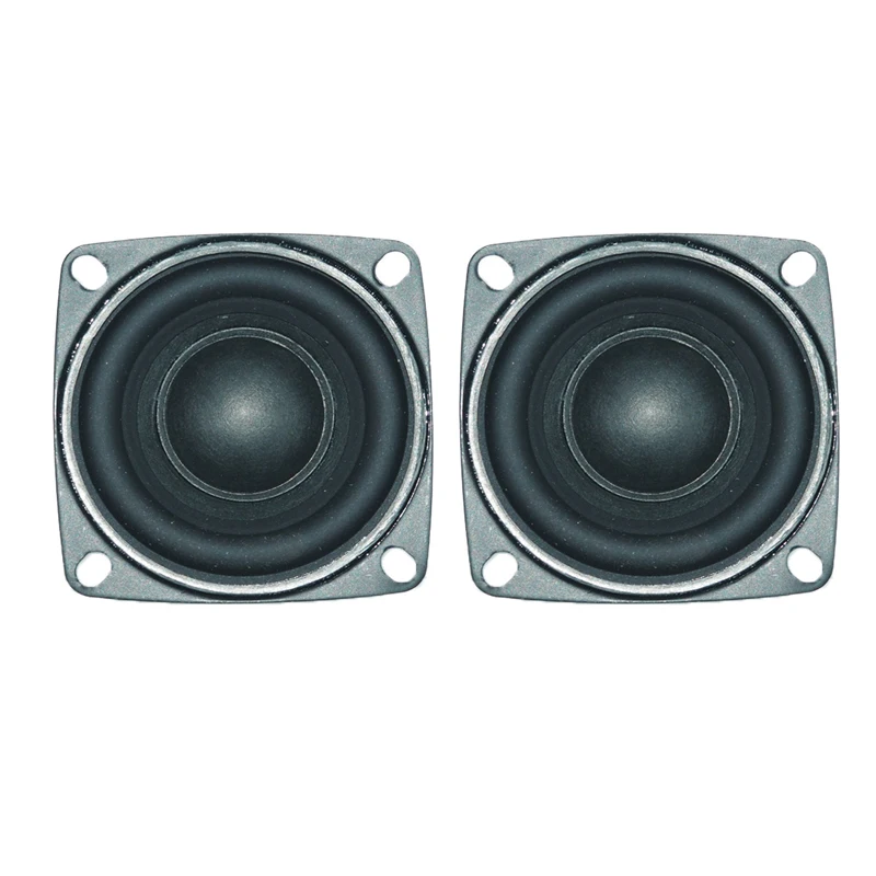 2 pz/lotto Audio 53mm Altoparlanti Portatili 2 Pollici Gamma Completa 4 Ohm 15 Altoparlante Fai Da Te Suono Mini Subwoofer Per Bt Altoparlante Home Theater