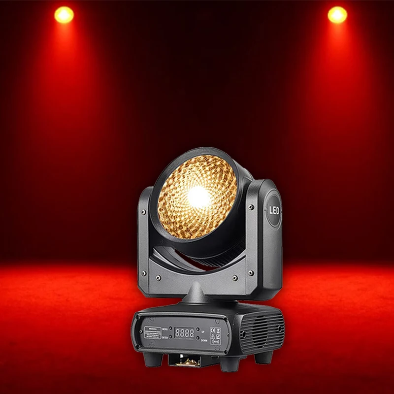 New Arrival 120W Led Fresnel Moving Head Light RGBW 4 IN 1 COB Par Spot DMX 512 Stage Lighting