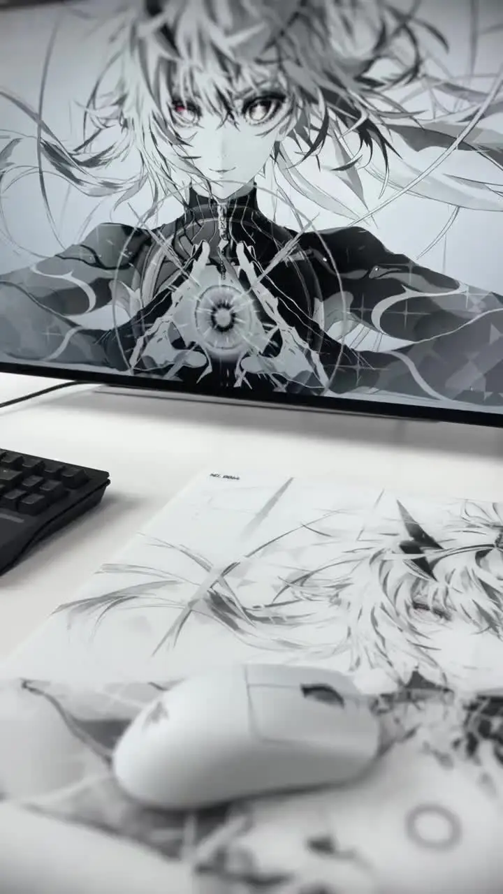 WALLHACK SP005 ASCENSION SORA Glass Mouse Pad Limited Edition