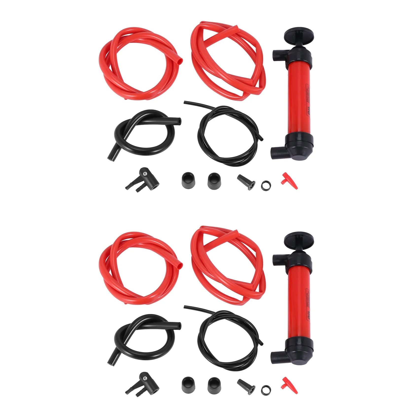 

2X Multi-Purpose Siphon Transfer Pump Kit, With Dipstick Tube Fluid Fuel Extractor Suction Tool-L94A