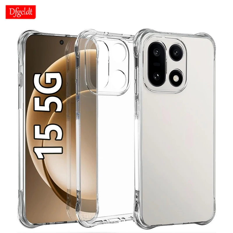 

Transparent Silicone Soft Phone Case For OnePlus 15 13 12 Shockproof Anti-drop Cover For OnePlus Ace 6 6T 5 Ultra/Pro/Racing