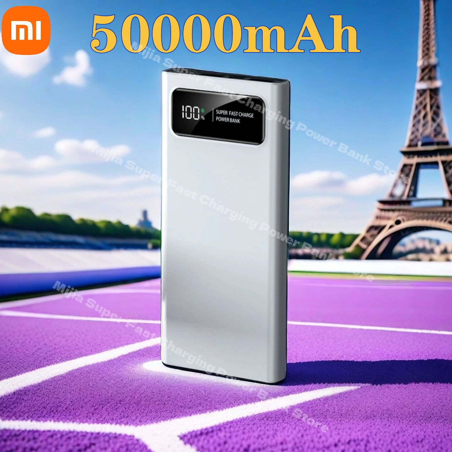 

Xiaomi New Outdoor Mobile Power Gift Style 50000mAh Large-capacity Charging Treasure Digital Display 120w Super Fast Charging