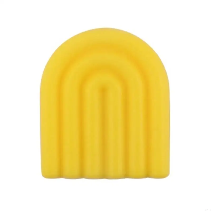 

Q22D Cartoon Rainbow Silicone Beads Beads 5pcs/Set Thette Thette Chwing Bead Gratent Molar Toy для младенцев -девочек мальчики