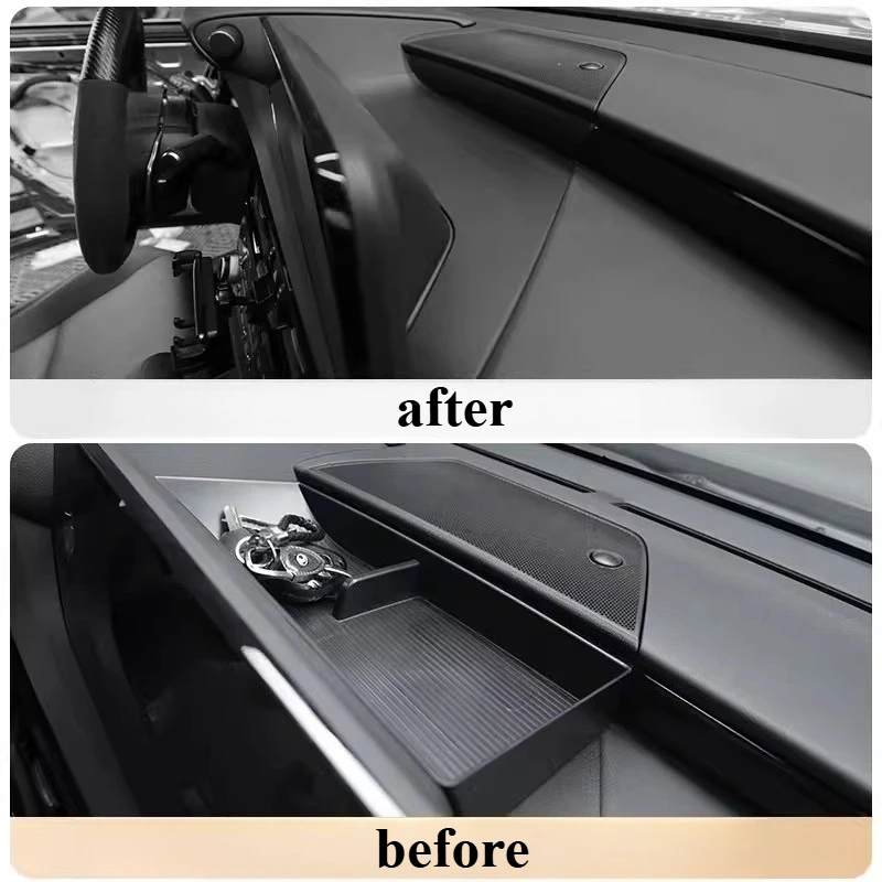 Instrument Storage Box Storage Tray Water Cup Pad Car Accessories For Lexus ES200/300h RX350h RX RZ Screen Rear Storage Box