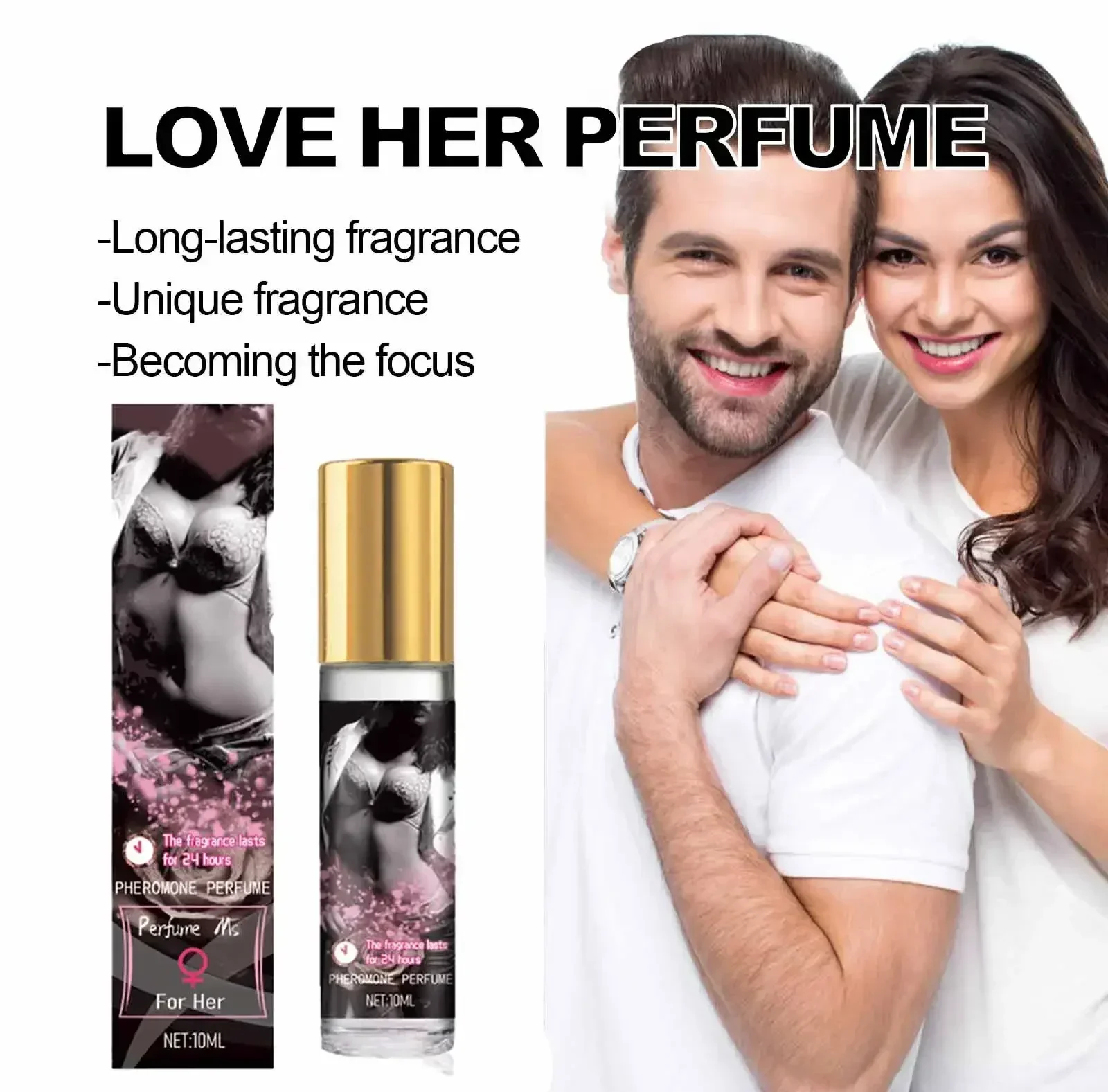 Perfume Feromone para atrair homens e mulheres, Sexy Parfum, Perfumes duradouros