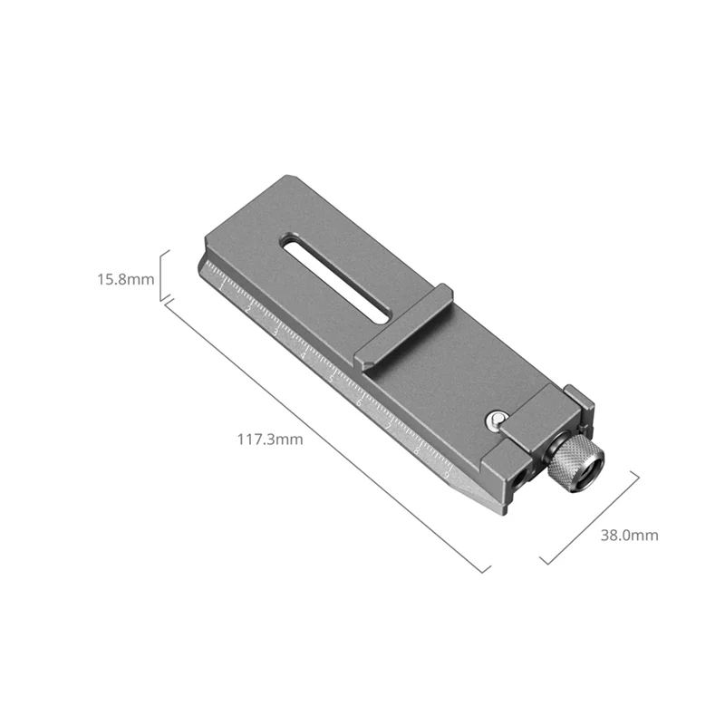 Placa de liberación rápida Fordji RS 4 Mini Arca-Swiss Compatible Placa base Trípode sin costuras Tostabilizador Switch-VVNB