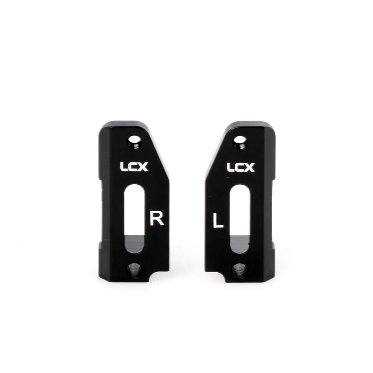 LCX Racing 1/10 RC Truck CNC Aluminum Front Steering Caster Blocks for Traxxas Drag Slash 1967 C10 Upgrades Parts Accessories