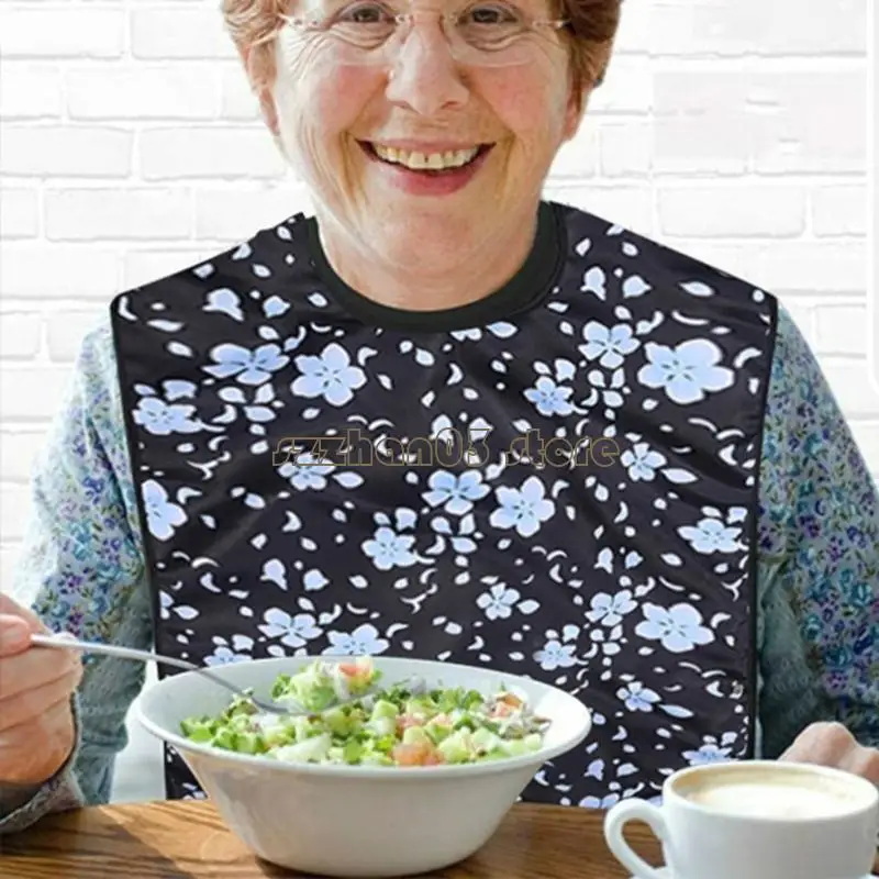 367C BIB VOLWASSEN SCHAAG WASABBABBABELE HERBIEDBAARDE DININGBEPREEUR VOOR OUT MET Soft Fabric Washable Clothing Protector
