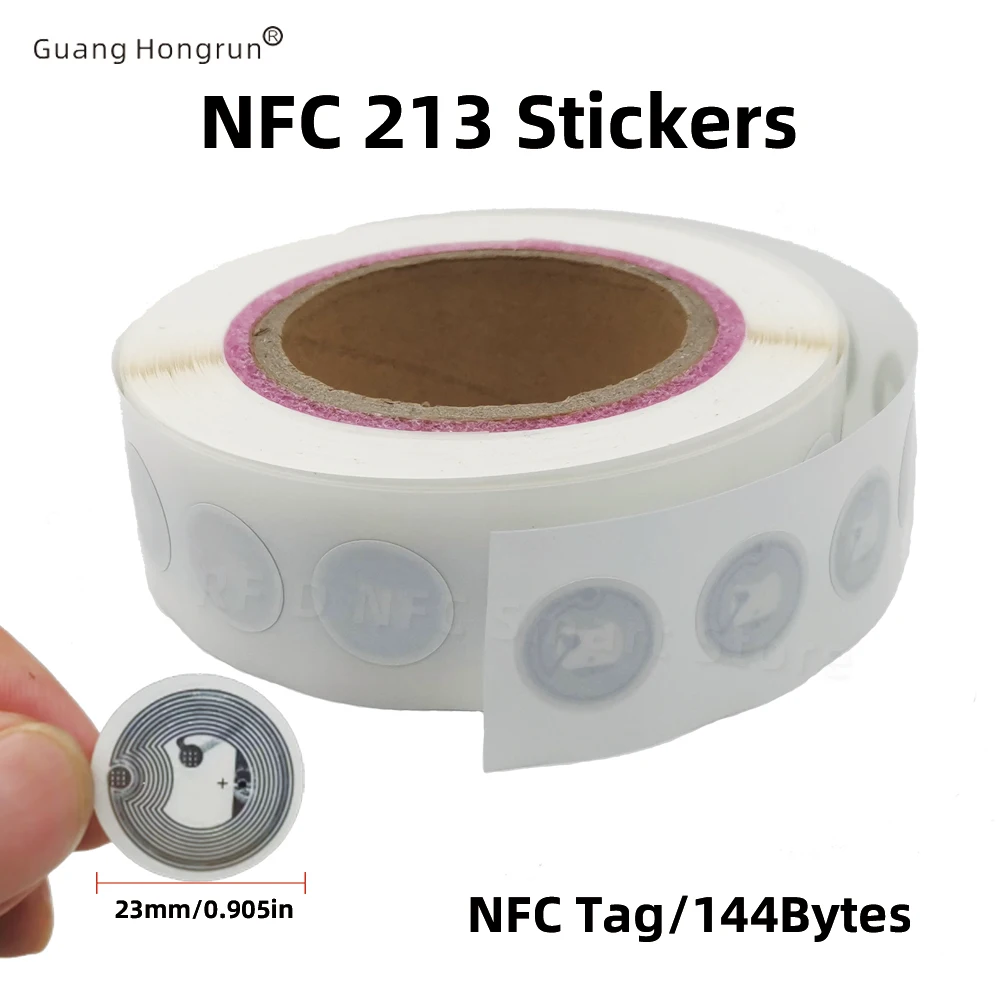 

20PCS NFC Sticker Nfc213 Label 213 Stickers Tags Badges Lable Tag 13.56mhz For Huawei Share Ios13 Personal Automation Shortcuts