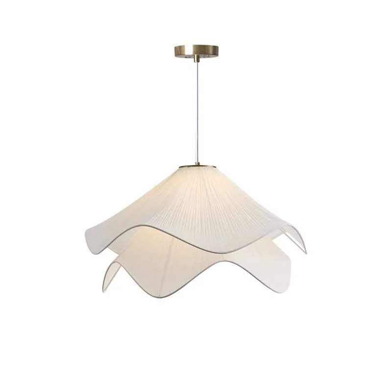 nordic minimalista creme tecido led pendant light sala de estar quarto decoracao de casa lustre varanda pendurado luminaria 01