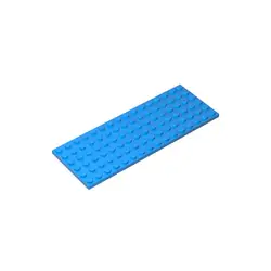 Gobricks 1 Pcs MOC Plate 6 x 16 Bricks Compatible With 3027 Model Building Blocks Parts Children Assembles Puzzle Birthday Toys