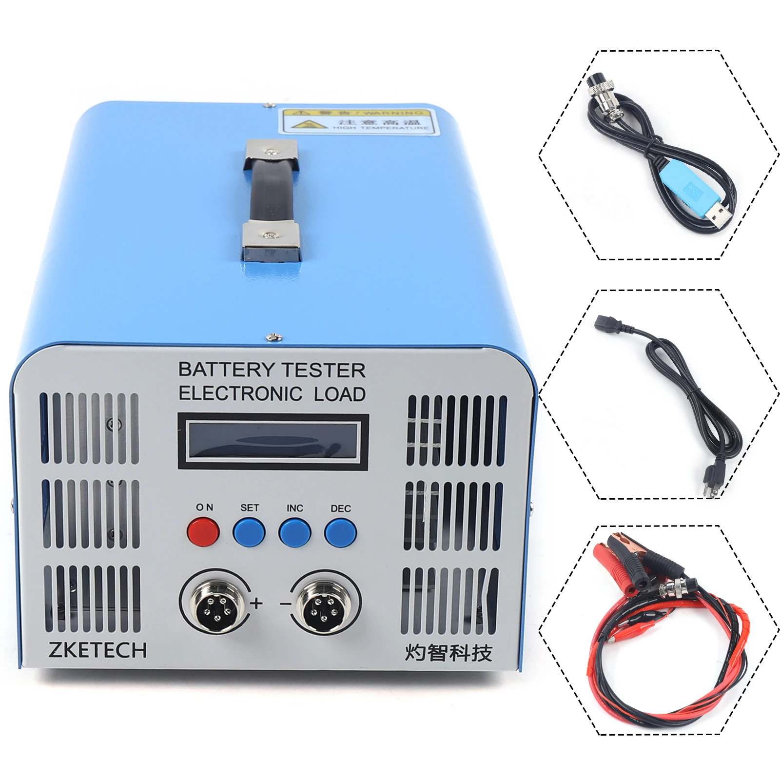 5V/40A & 110V Battery Capacity Tester - EBC-A40L Model for Accurate Lithium Battery Analysis & Service Tools