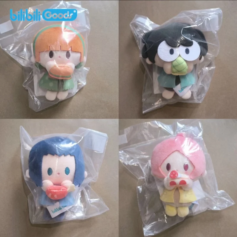 

Bilibili Goods The Legend Of Luo Xiaohei BabyQ Series Cute Anime Plush Keychain Soft Stuffed Doll Bag Pendant For Anime Fans