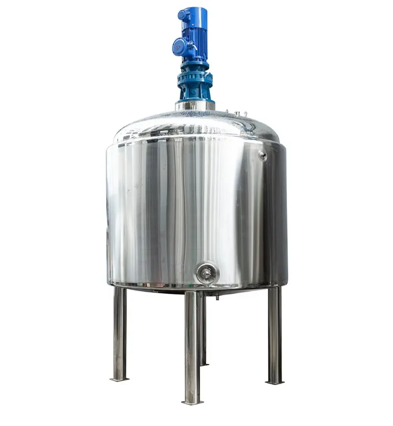 High Quality 500L/1000L Stainless Steel Storage Tanks/mixer Price for Milk Cooling Tank Yoghurt Fermentation Tank