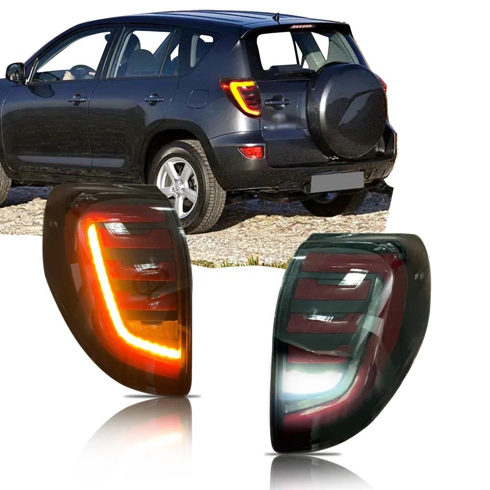 Factory New full LED tail lights for TOYOTA RAV4 2009 2010 2011 2012 Led Tail Lamp Accessory