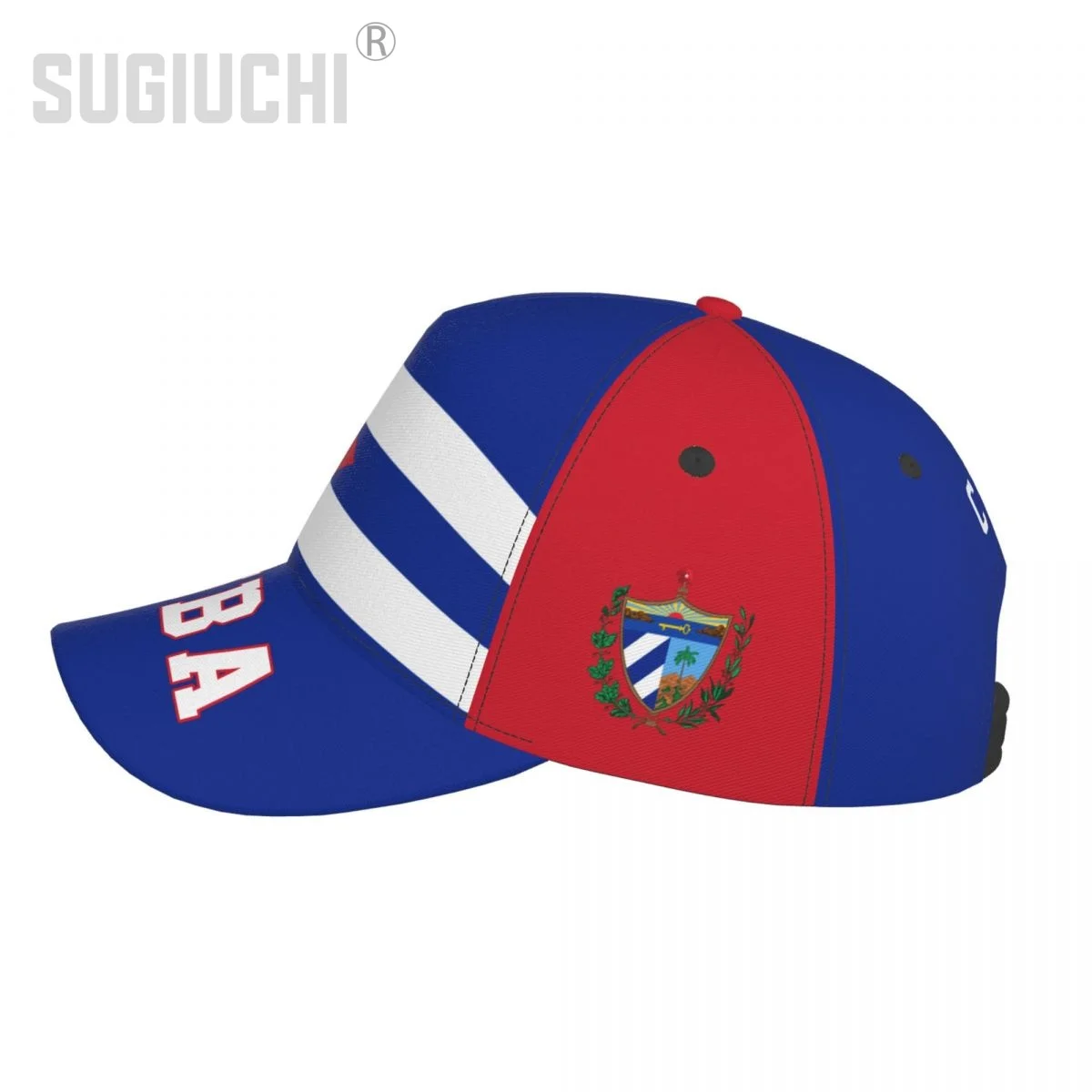 Unisex Cuba Flag Cuban Adult Baseball Cap Patriotic Hat for Baseball Soccer Fans Men Women