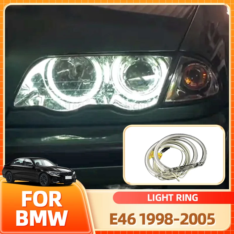 

Держатель для очков HochiTech CCFL Angel Eyes Kit Тепло-белое кольцо для BMW 3 серии E46 1998-2005 316i 318i 320 323i 325i 328i 330