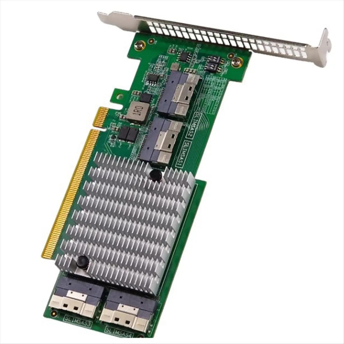 A72Z PCIe 3.0 X16 Expansion Card PLX8749 Split-Free Integrated Compatible Module Graphics Card M.2 Nvme SSD U.2 Expansion