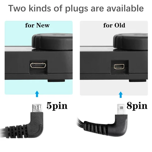 Imagen 2 del producto FreedConn-accesorios de intercomunicación para motocicleta, Cable de carga USB de 8 pines y 5 pines para casco, auriculares T COM COLO, intercomunicador Bluetooth para motocicleta