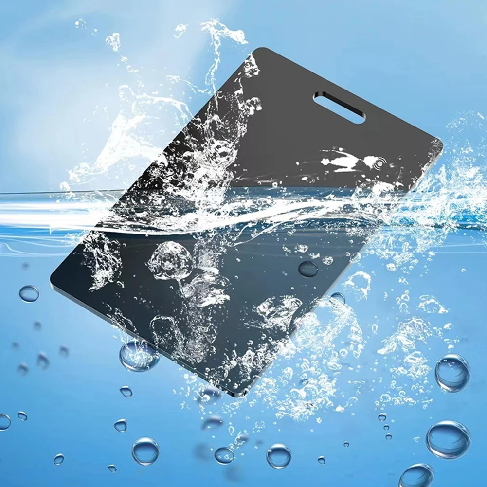 Apple Find My App Wallet Tracker Card, chargement sans fil, étiquettes de bagage, téléphone, passeports et plus encore