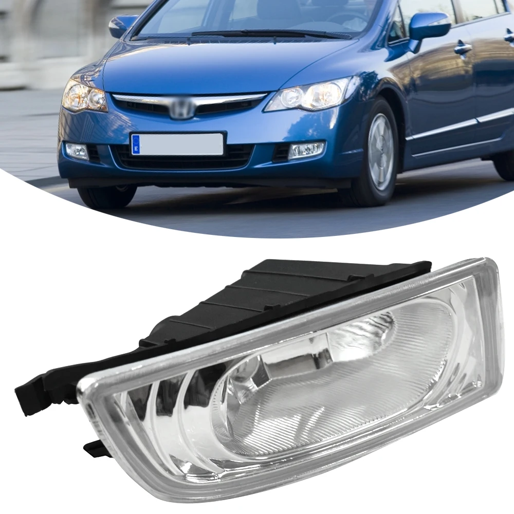 Car Front Bumper Fog Lamp Left Right Auto Light Fit For Honda Civic FD1 FD2 2006-2011 CIIMO 2012-2015 - view 2
