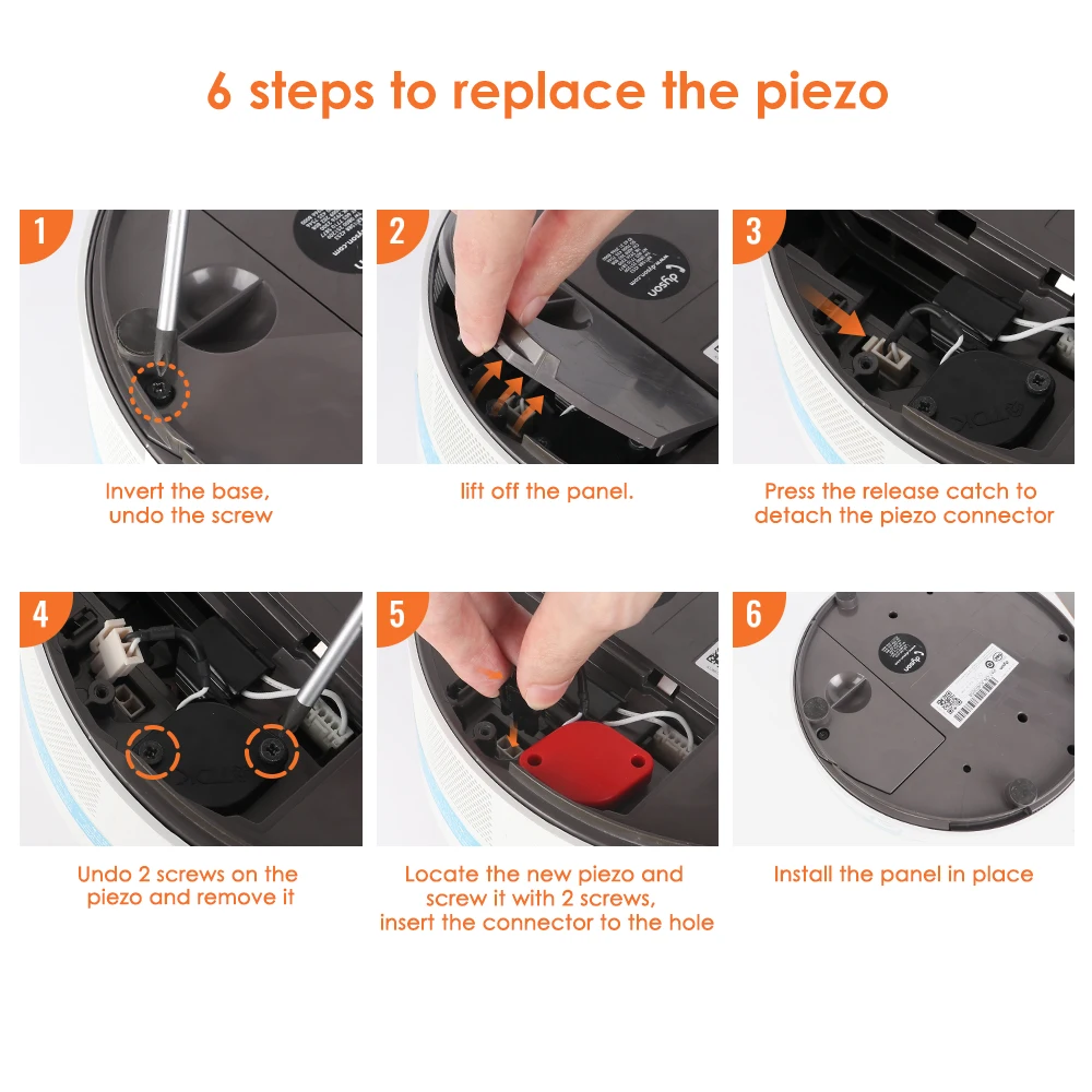 بديل بيزو لملحقات مرطب الهواء دايسون AM10 المتوافقة مع أجزاء مروحة مرطب الهواء رقم 966684-01